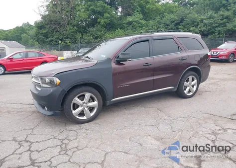 2012 Dodge Durango Citadel z USA, uszkodzony, nr VIN 1C4SDJET2CC120066